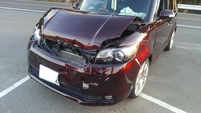 ゴールデンウィーク中に交通事故に遭われた患者さん